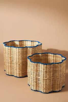 Set Of 2 Tulip Baskets from Anthroplogie