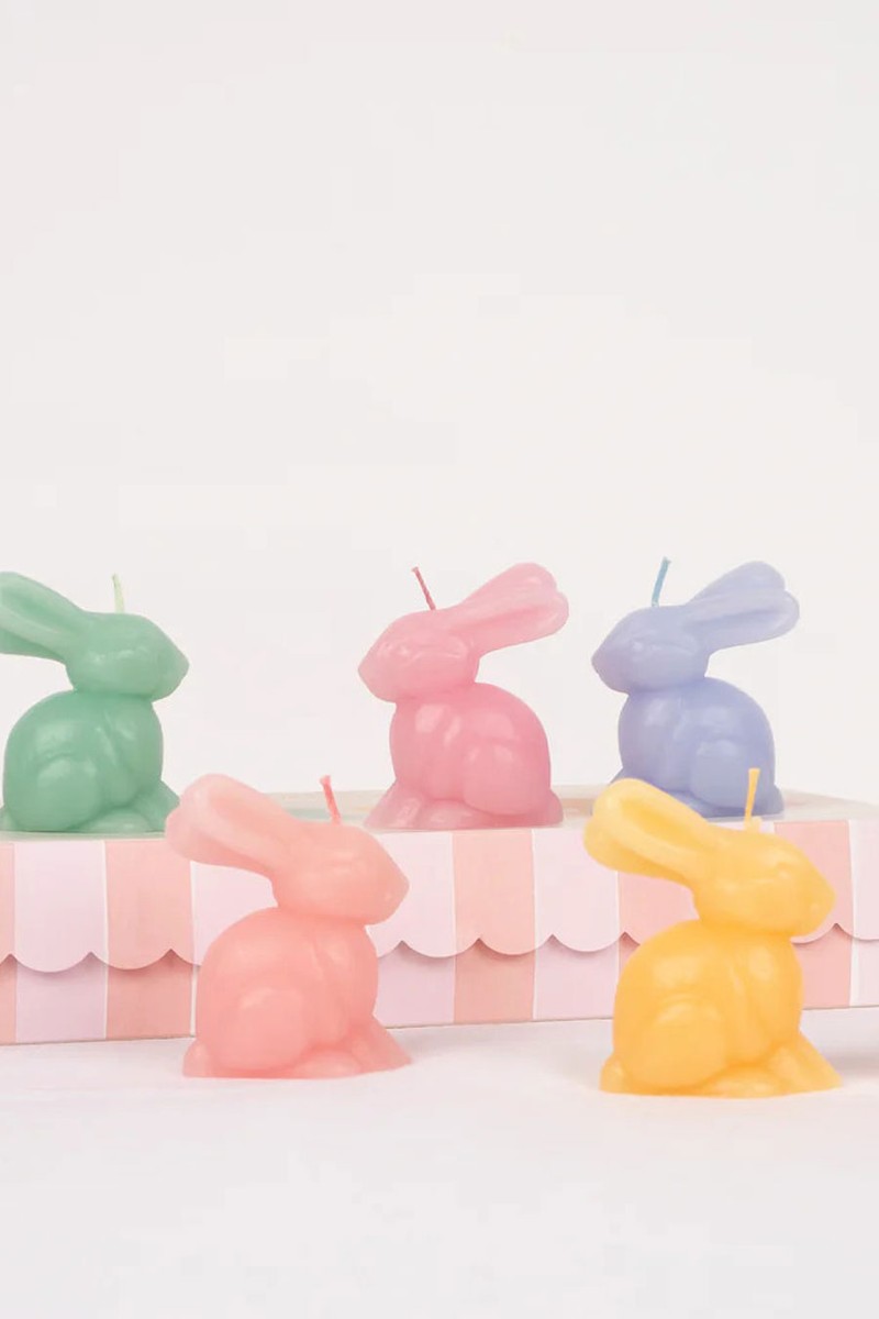 Mini Bunny Candles from Meri Meri