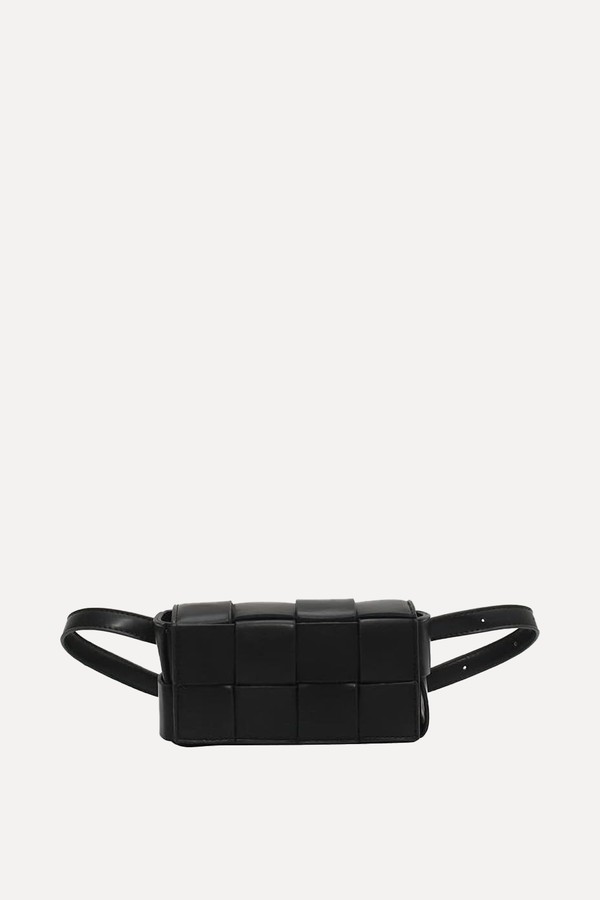 Woven Fanny Pack Crossbody Bag from XUDONGXU