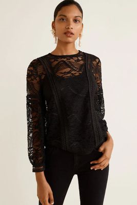 Lace Top from Mango