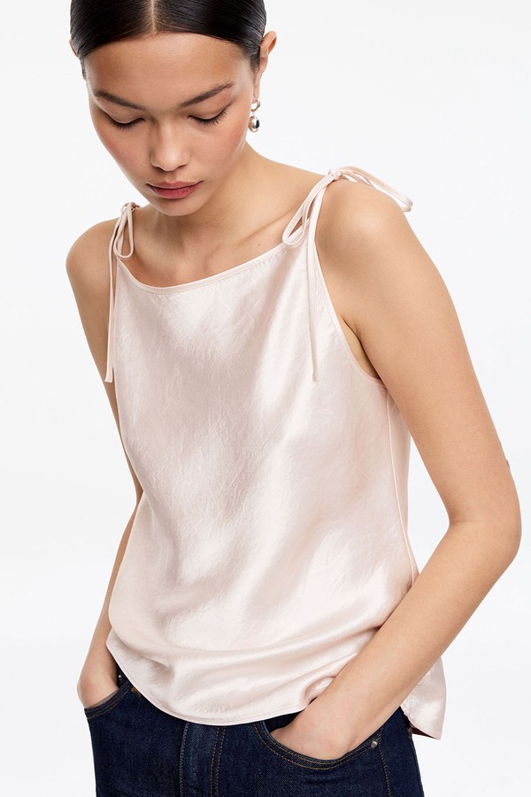Crushed Satin Top from Arket