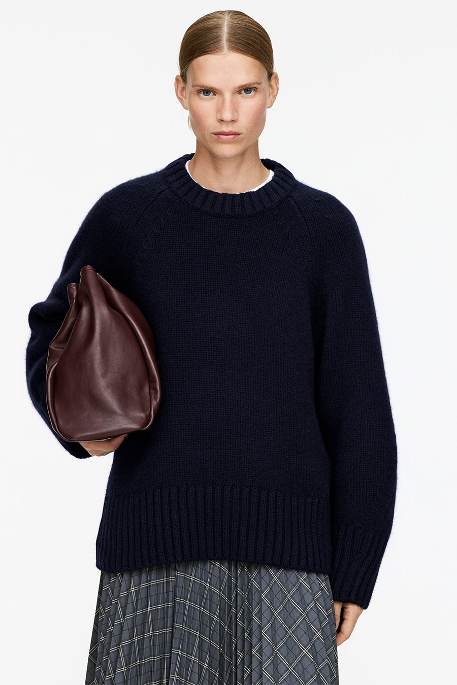 Chunky Pure Cashmere Jumper from ARKET