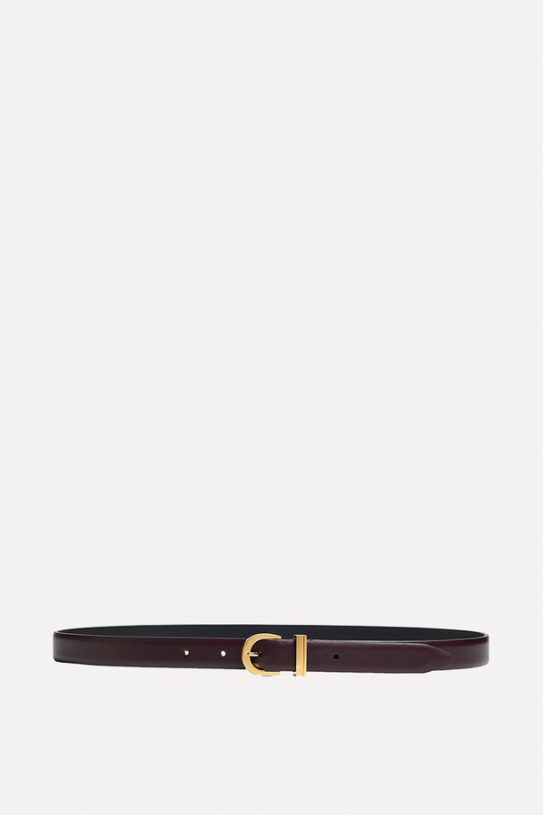 Luna Leather Belt from Khaite
