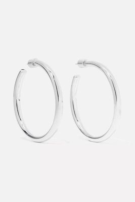 Baby Lilly Silver-Plated Hoop Earrings from Jennifer Fisher