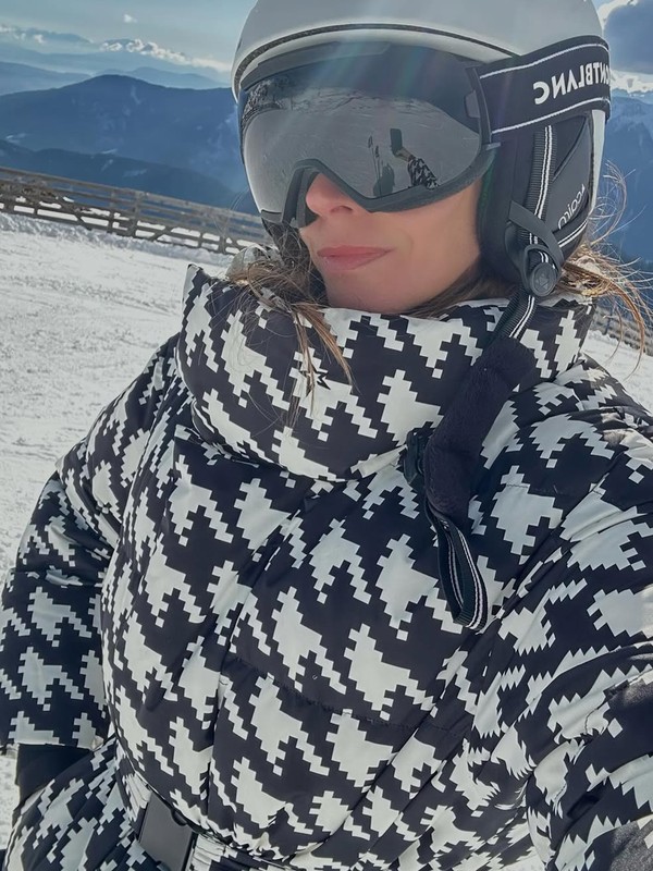 What A Stylish Brand Owner Takes Skiing