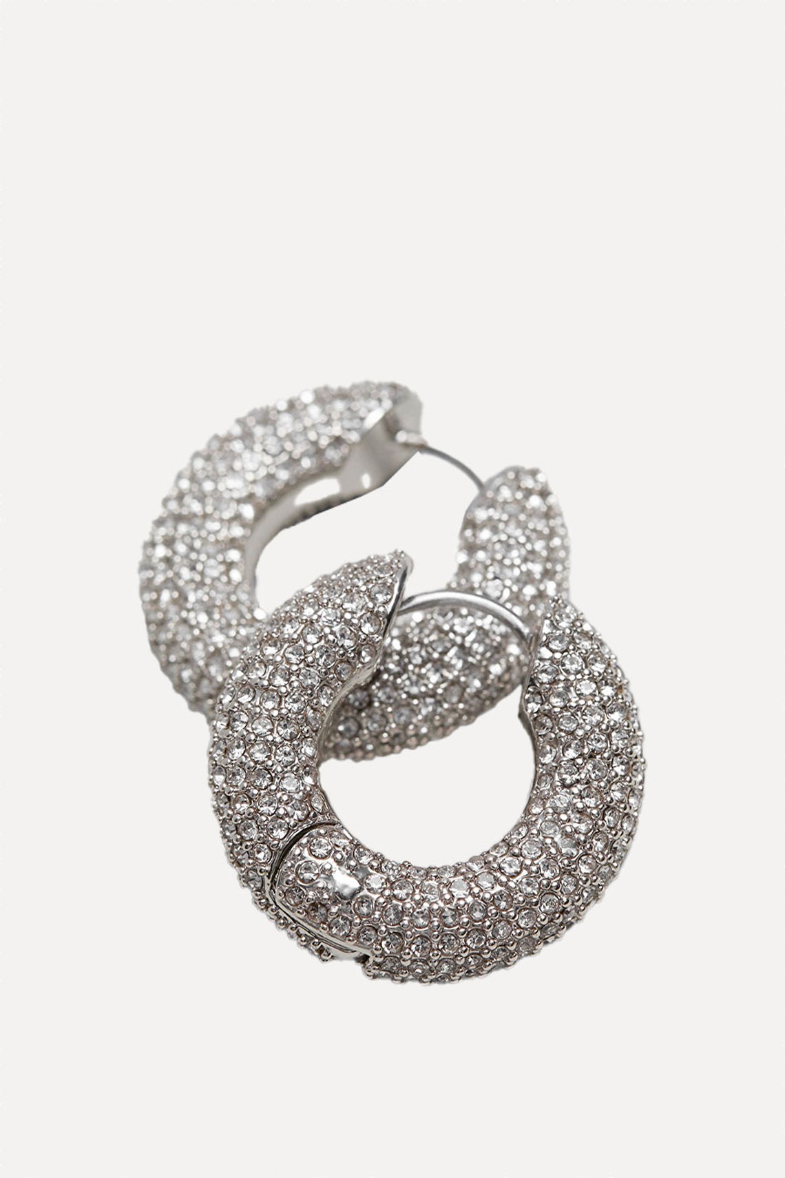 Crystal Hoop Earrings