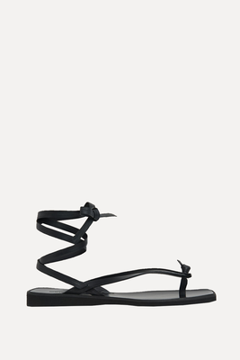 Dillon Knotted Thong Sandals from Whistles