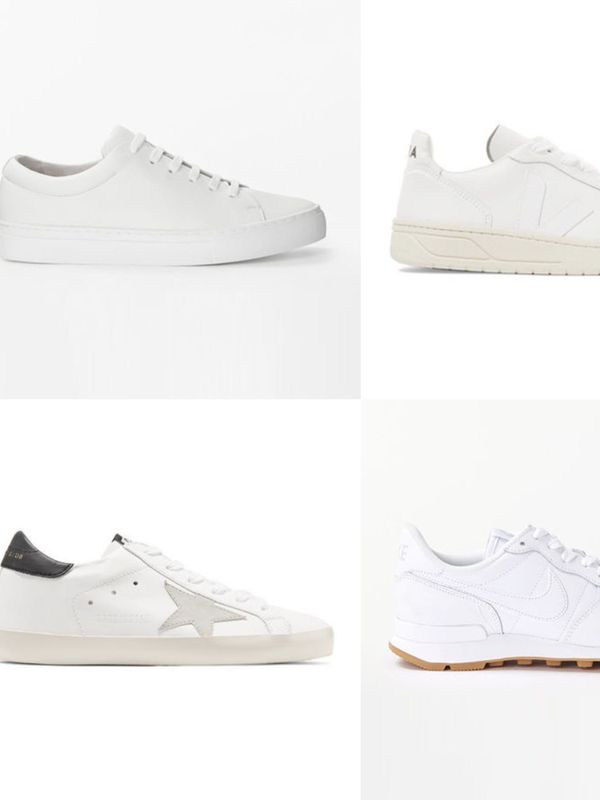 12 Pairs Of Classic White Trainers We Love