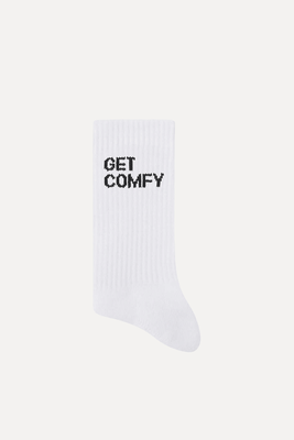 Get Comfy White Socks from Soxygen