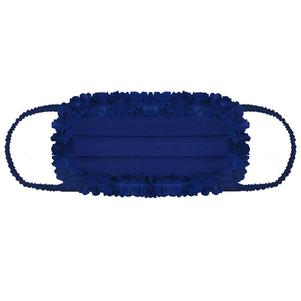 THe Blue Silk Face Mask from The Vampire's Wife
