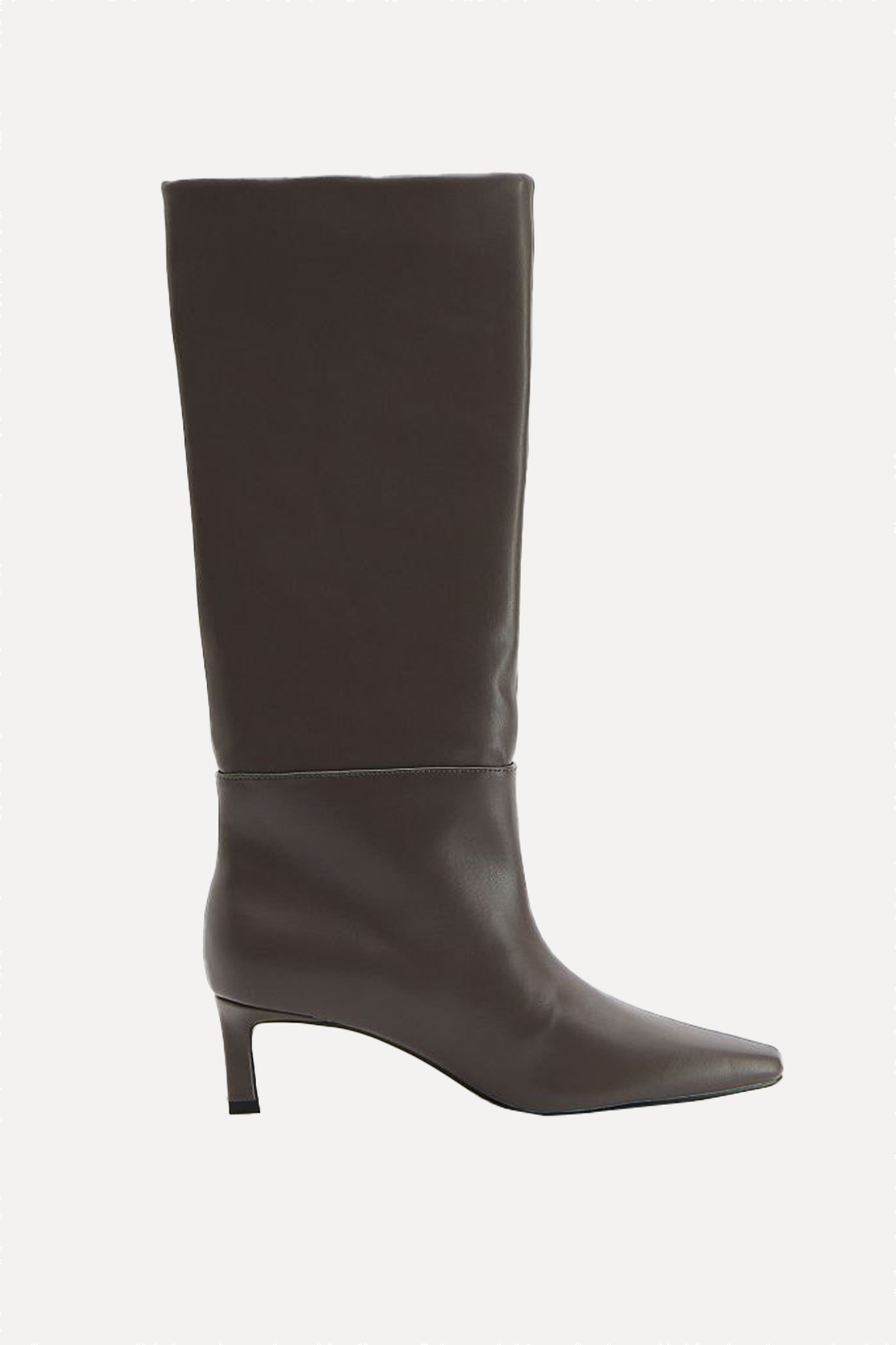 Knee-High Boots With Kitten Heel from Reserved