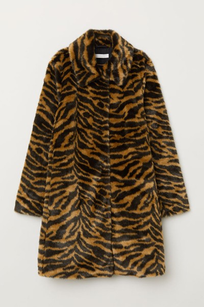 Faux Fur Coat from H&M