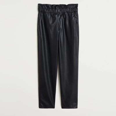 Paper Bag Trousers from Mango