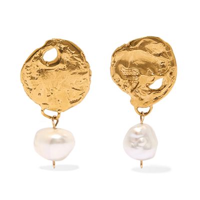Beacon Gold-Plated Earrings from Alighieri