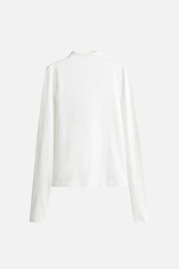 Turtleneck Jersey Top from H&M