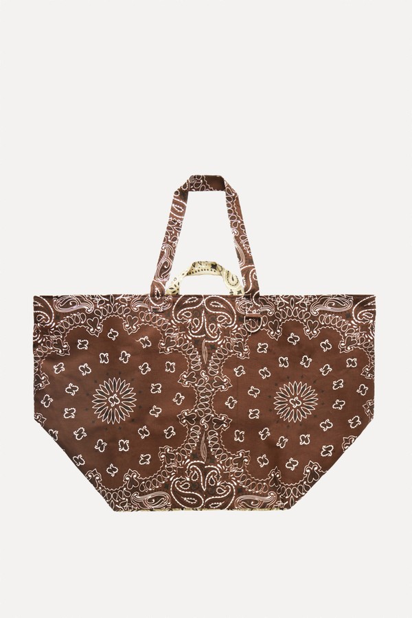 Bandana-Print Cotton Tote from Call It By Your Name