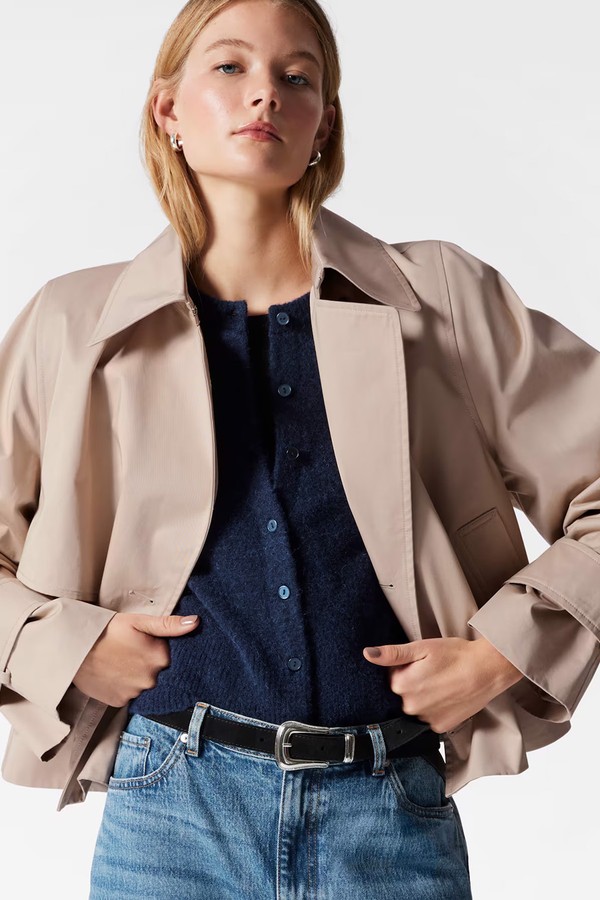 Short Trench Coat Jacket from & Other Stories
