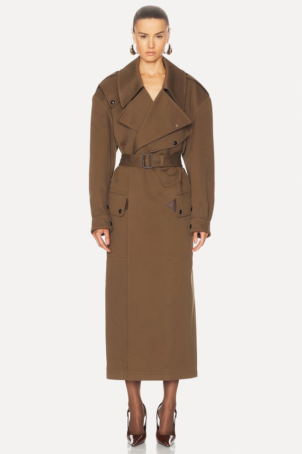 Belted Coat from Saint Laurent