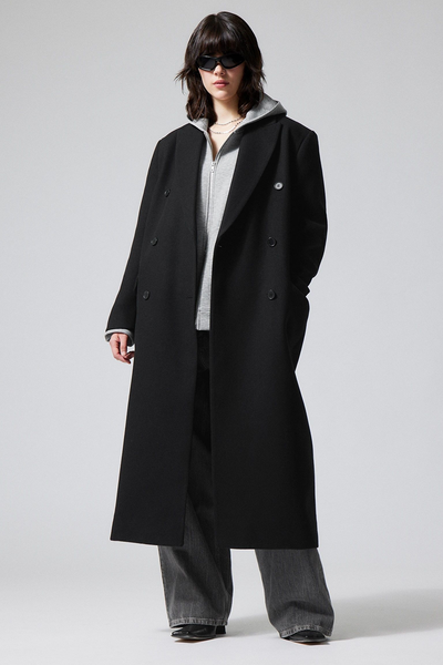 Alex Oversized Wool Blend Coat from Weekday