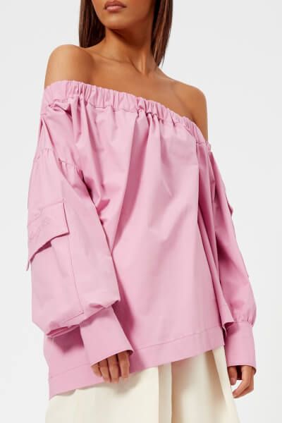 Women’s Off The Shoulder Oversized Top from MSGM
