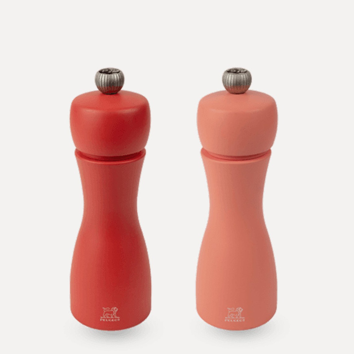 Set Of Manual Beech Wood Salt & Pepper Mills from Peugeot