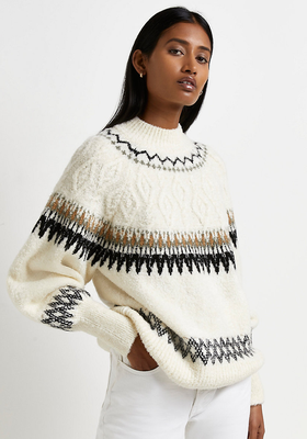Fairisle Knitted  Jumper from River Island