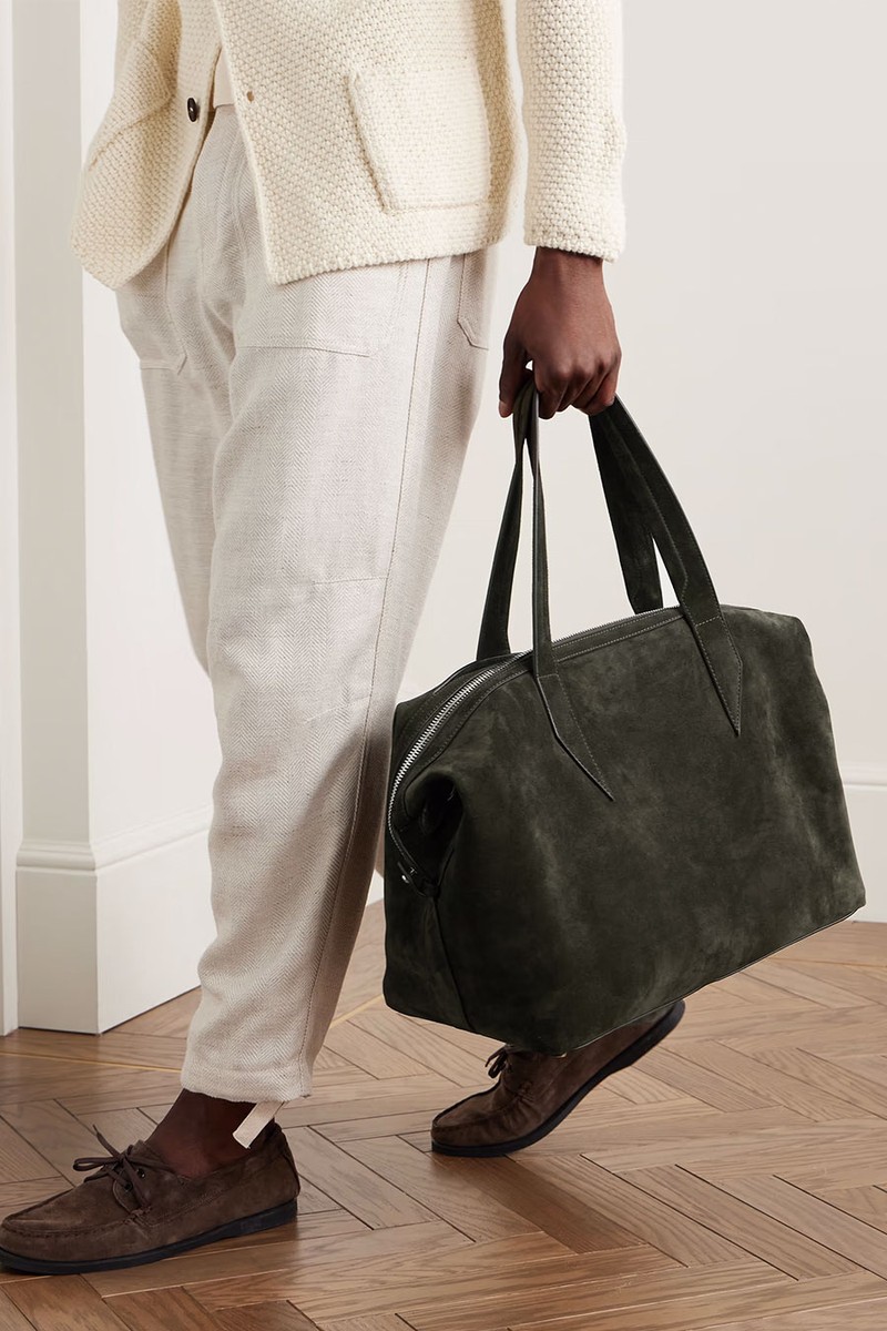 Nomad All Day Suede Holdall from Métier