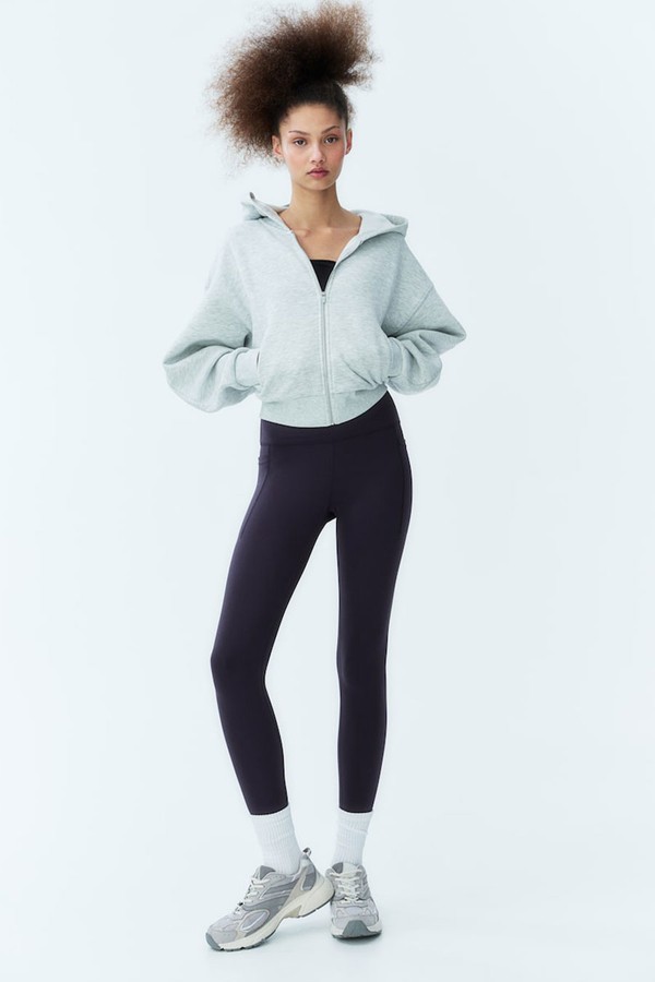 Pocket-Detail Sports Leggings In DryMove from H&M