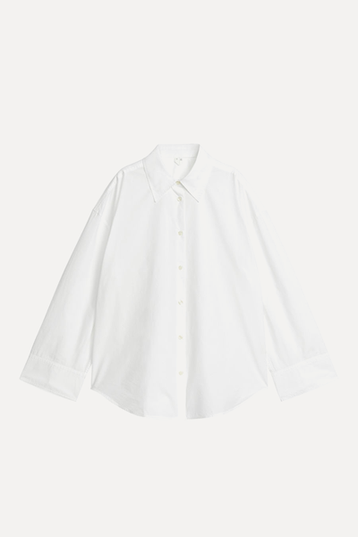 Relaxed Poplin Shirt from ARKET