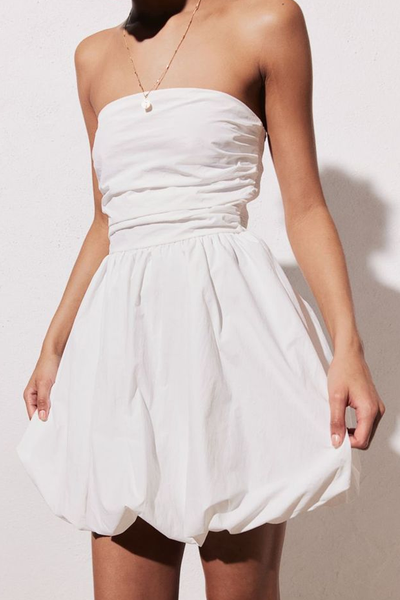 Bubble Hem Bandeau Dress from H&M