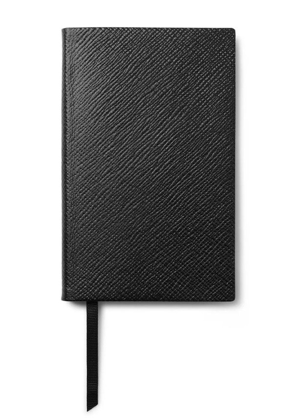 Panama Cross-Grain Leather Notebook from Smythson