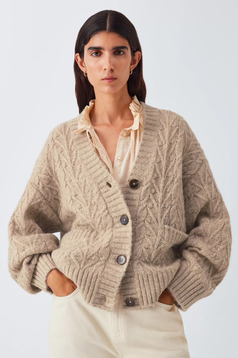 Pippa Alpaca Wool Blend Cardigan  from AND/OR