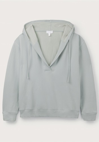 Fleeceback V-Neck Hoodie