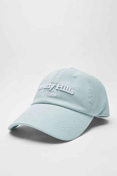 Slogan Cap from Bershka