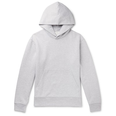 Forres Logo-Appliquéd Mélange Fleece-Back Jersey Hoodie from Acne Studios