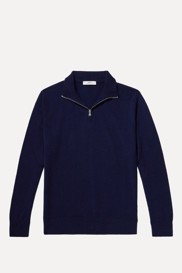 James Cashmere Half-Zip Sweater from MR PORTER