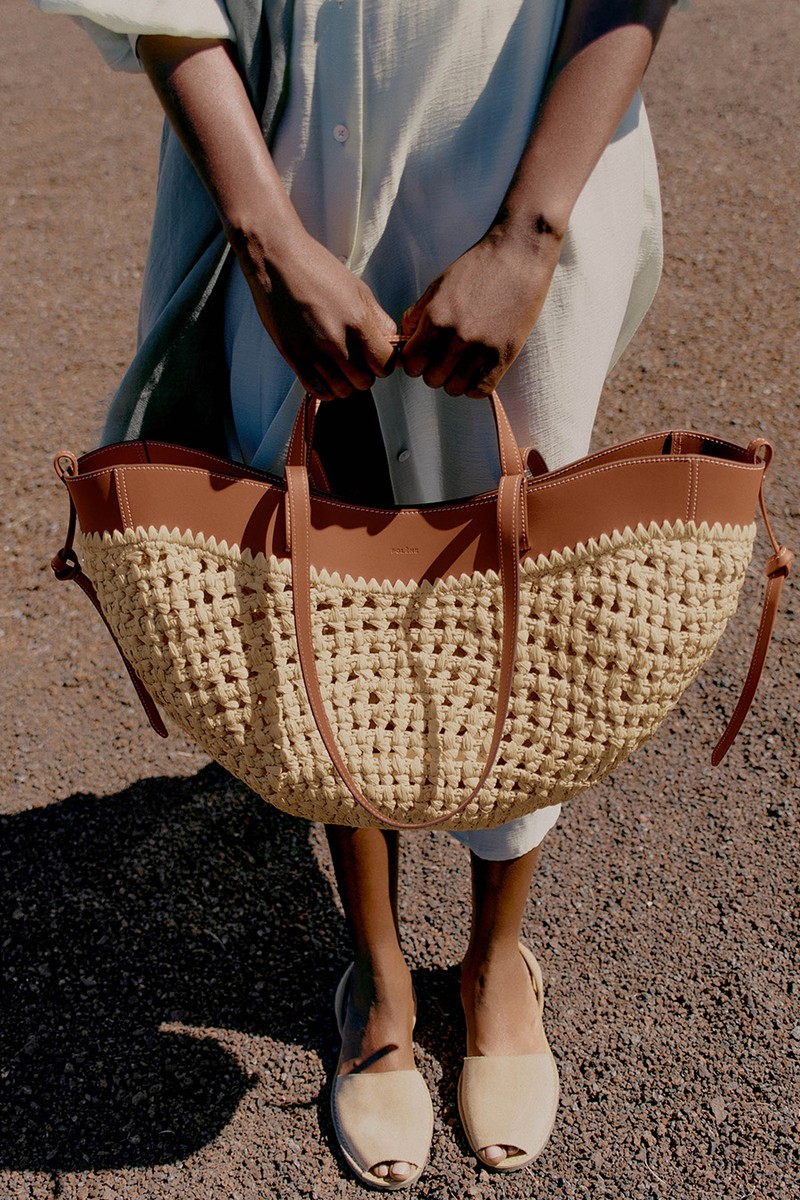 Cyme Edition Raffia Bag from POLÈNE