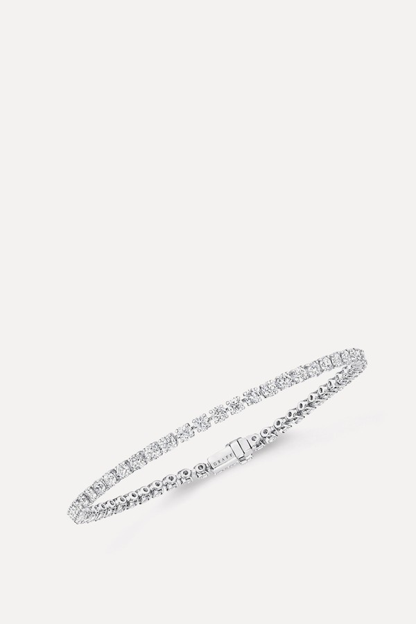 Round Diamond Slim Bracelet