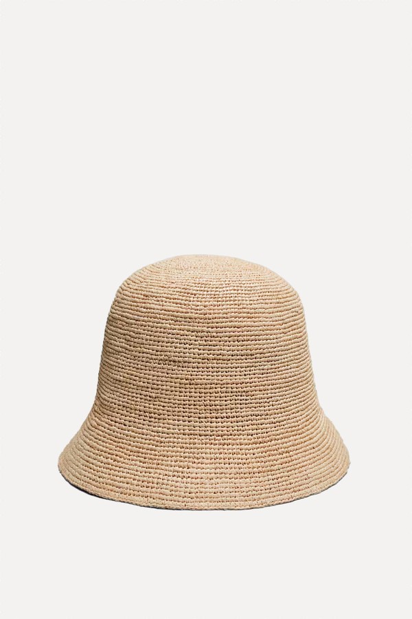 Woven Straw Bucket Hat from & Other Stories