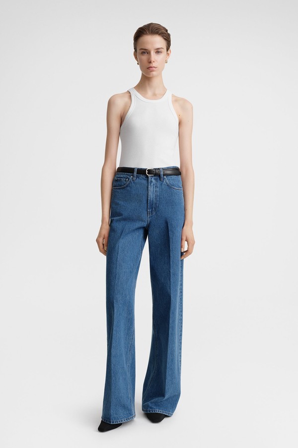 Curved Rib Tank from Toteme