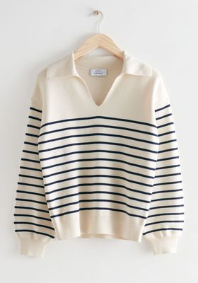 Relaxed Collared Sweater from & Other Stories