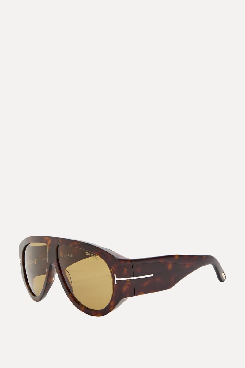 Bronson Aviator-Style Sunglasses from TOM FORD