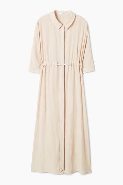 Cord Shirt Dress from Mango