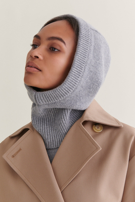Cashmere Wool Knitted Hood from Rise & Fall