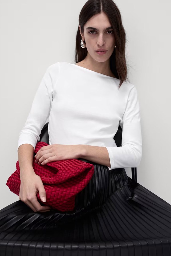Pure Cotton Slim Fit Top