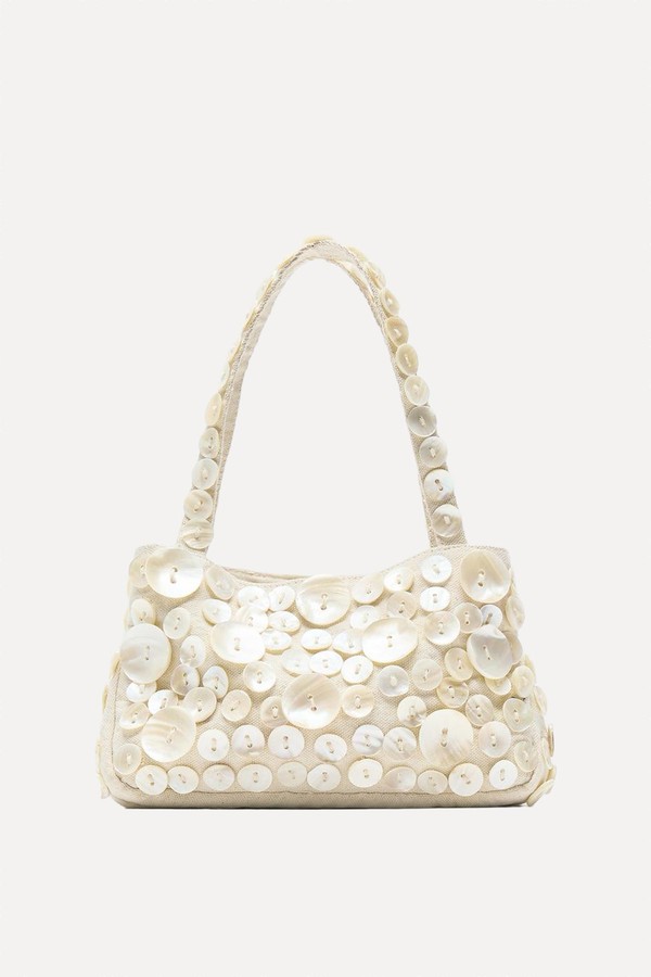 Shoulder Bag With Buttons 