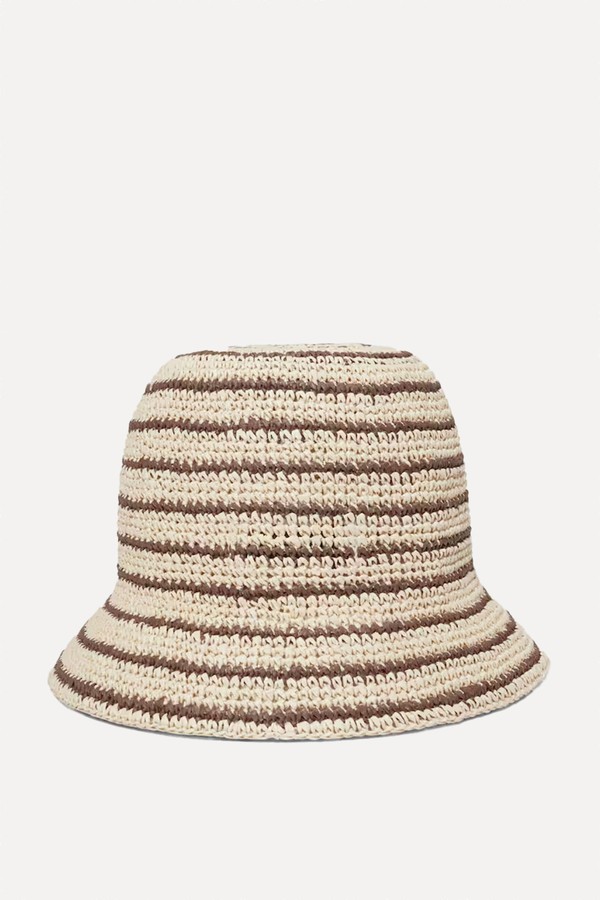 Woven Straw Bucket Hat from & Other Stories