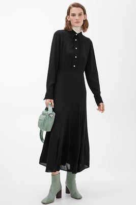 Fluted Long-Sleeved Dress from Arket