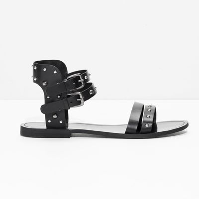 Studded Buckle Sandals from & Other Stories