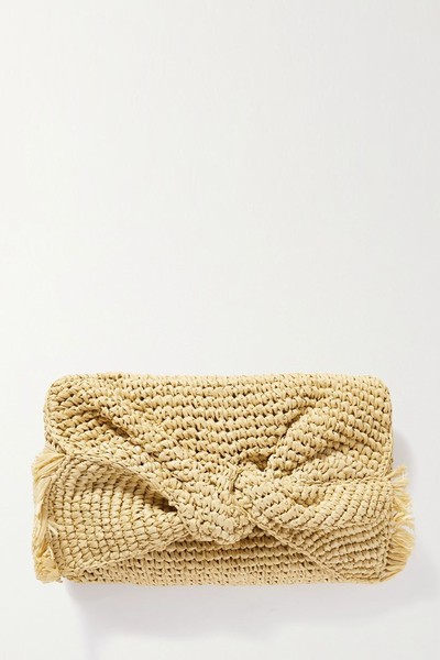 Raffia Bow Clutch from Anya Hindmarch